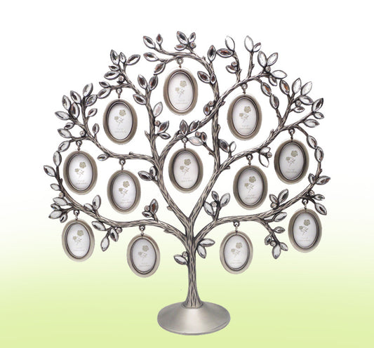 White Diamond Metal Tree Photo Frame Fashion Personality