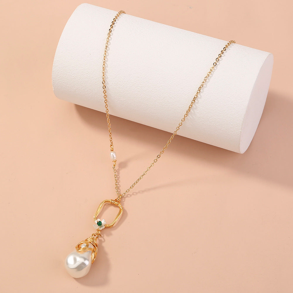 Jewelry Necklace Pearl Earrings Pendant
