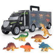 Dinosaur Portable Storage Container Truck Toy Set