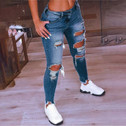 Sexy Style Ripped Jeans