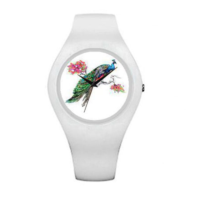 Women Color-changing silica gel watches