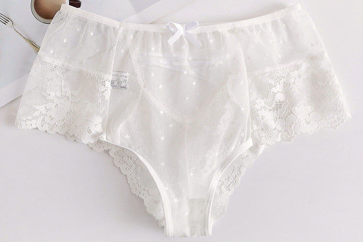 High-waist lace-up Underwear