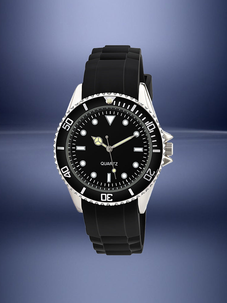 Silicone luminous watch quartz watch