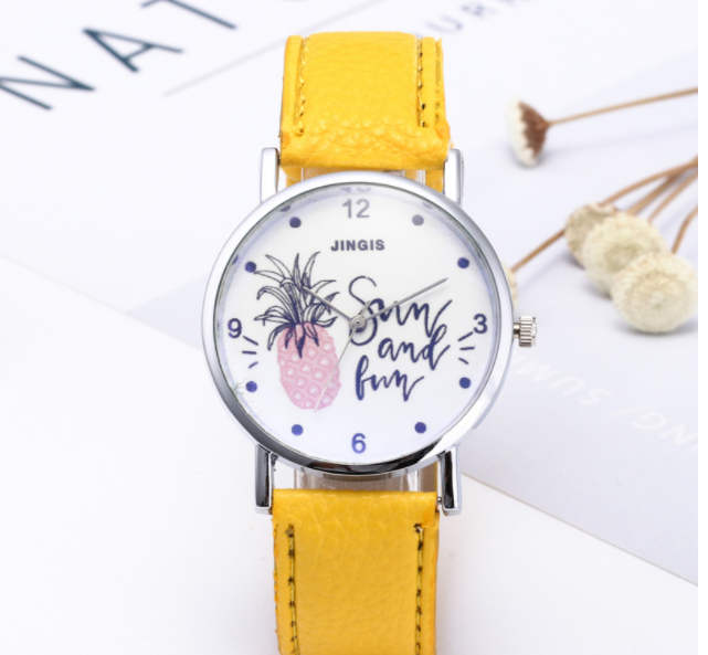 Women Pineapple design Quartz Watch