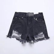 Women's Ripped Jeans Shorts