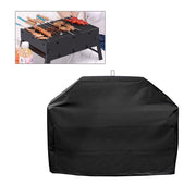 BBQ Grill Cover 210d Oxford Cloth BBQ Cover Outdoor Waterproof, Dustproof And Sunscreen Grill Cover