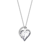Necklace Jewelry Sliver Heart Shaped Clavicle Chain