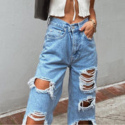 Sexy Women Ripped Jeans